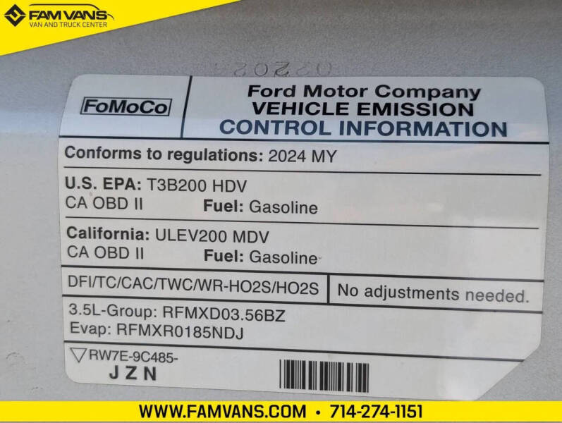 2024 Ford Transit