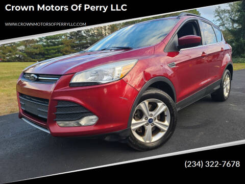 2013 Ford Escape for sale at Crown Motors Of Perry LLC in Canton OH