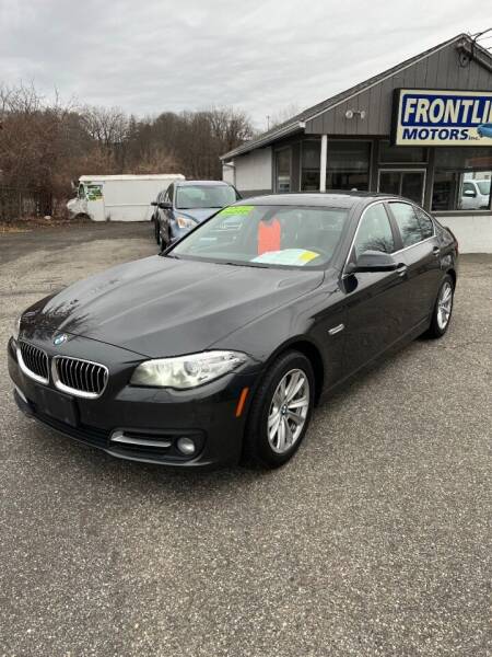2015 BMW 5 Series for sale at Frontline Motors Inc in Chicopee MA