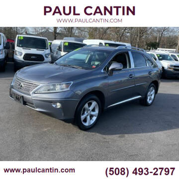 2013 Lexus RX 350 for sale at PAUL CANTIN in Fall River MA