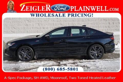 2021 Acura TLX for sale at Zeigler Ford of Plainwell- Jeff Bishop in Plainwell MI