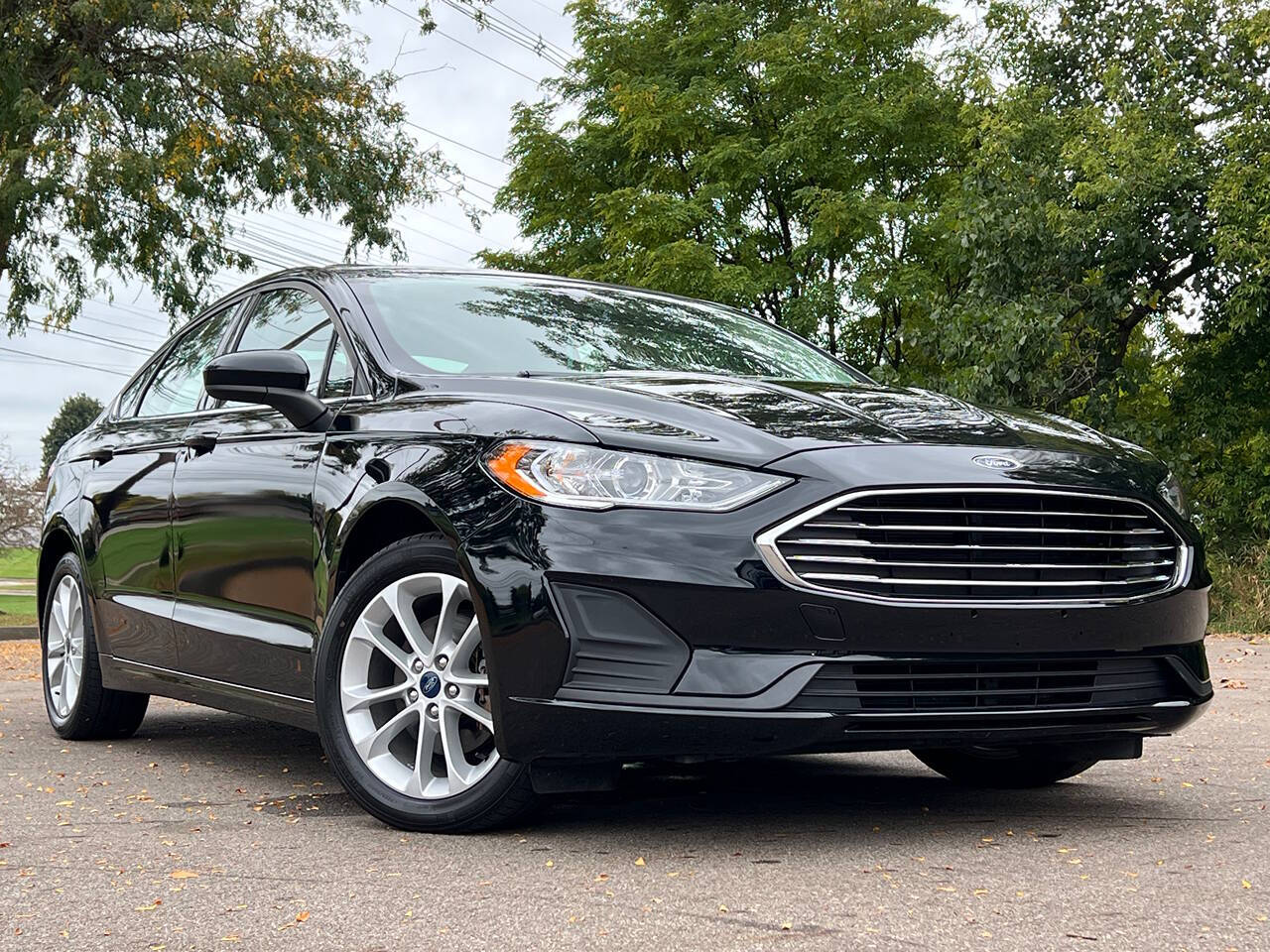 2020 Ford Fusion Hybrid for sale at Spartan Elite Auto Group LLC in Lansing, MI