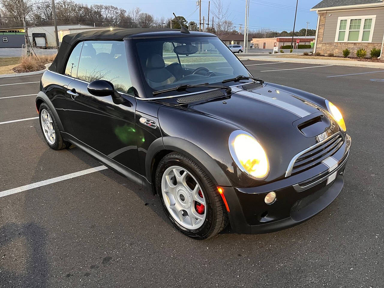 Black 2008 MINI Cooper S Convertible S 2dr Convertible 2