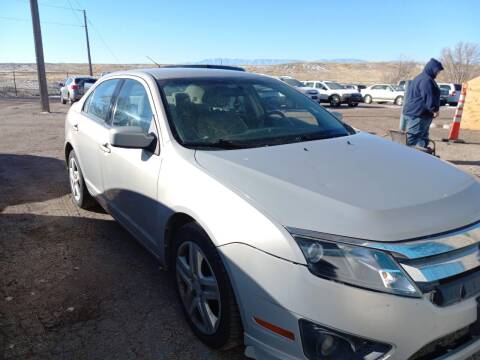 2010 Ford Fusion for sale at PYRAMID MOTORS - Fountain Lot in Fountain CO
