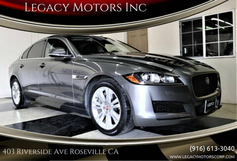 2017 Jaguar XF for sale at Legacy Motors Inc in Roseville CA