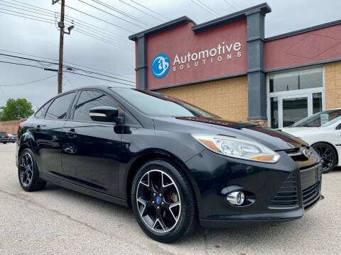 2013 Ford Focus for sale at Automotive Solutions in Louisville KY