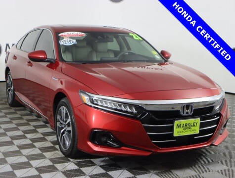 2021 Honda Accord Hybrid for sale at Markley Motors in Fort Collins CO