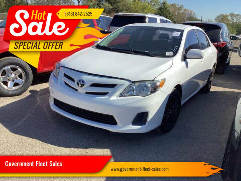 2011 Toyota Corolla for sale at Government Fleet Sales in Kansas City MO