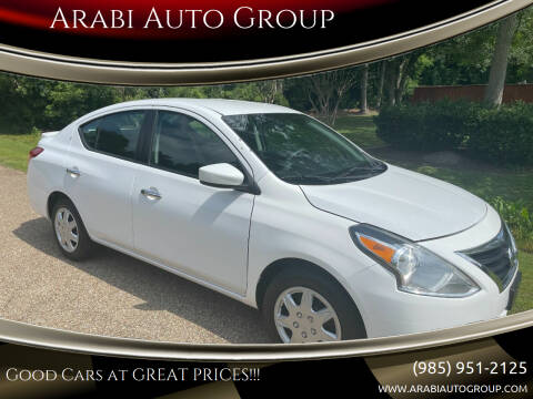 2017 Nissan Versa for sale at Arabi Auto Group in Lacombe LA