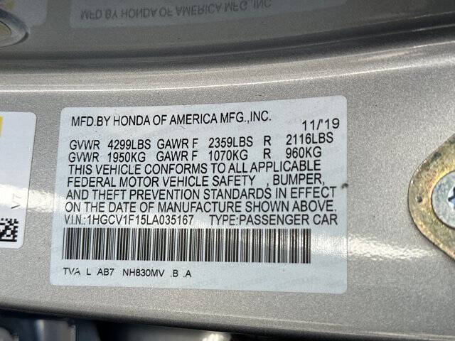 2020 Honda Accord LX