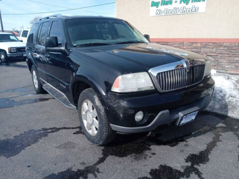 2003 Lincoln Aviator for sale at Creekside Auto Sales in Pocatello ID