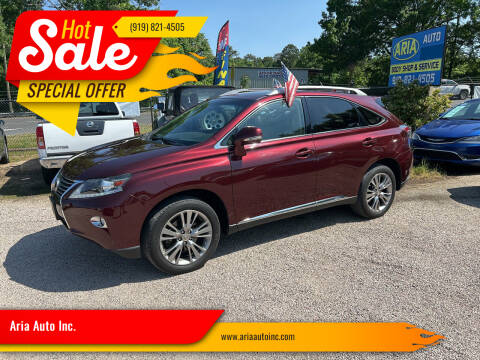 2013 Lexus RX 450h for sale at Aria Auto Inc. in Raleigh NC