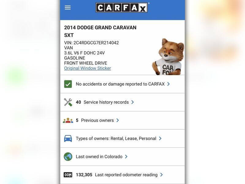 2014 Dodge Grand Caravan SXT