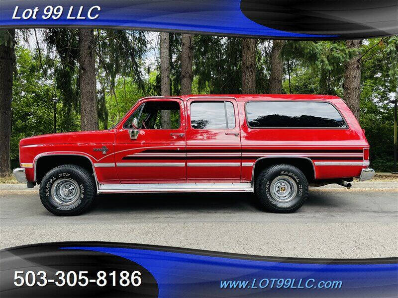 1988 Chevrolet Suburban For Sale ®