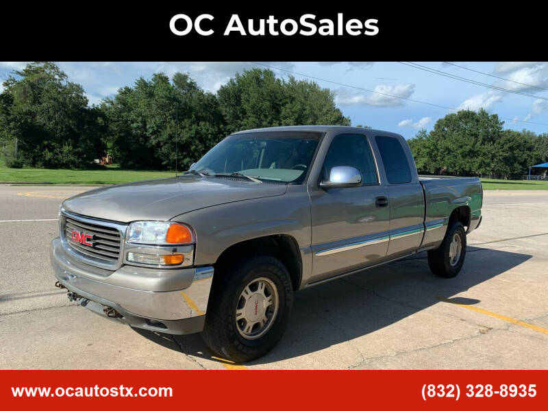 2000 GMC Sierra 1500 for sale at OC AutoSales in Pearland TX