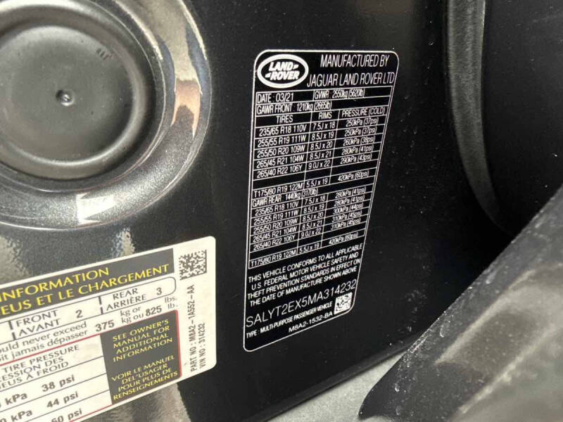 2021 Land Rover Range Rover Velar P250 R-Dynamic S