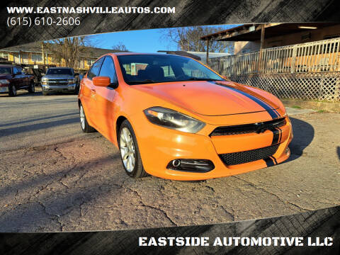 2013 Dodge Dart for sale at EASTSIDE AUTOMOTIVE LLC in Nashville TN