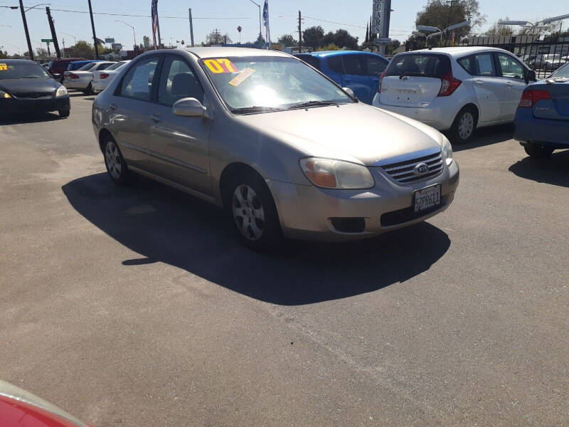 2007 Kia Spectra for sale at COMMUNITY AUTO in Fresno CA