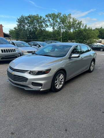 2016 Chevrolet Malibu for sale at Horizon Auto Sales in Raleigh NC
