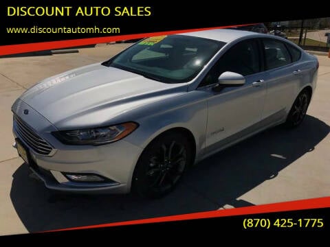 2018 Ford Fusion Hybrid for sale at DISCOUNT AUTO SALES in Mountain Home AR