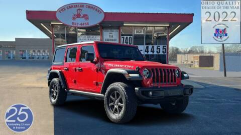 2018 Jeep Wrangler Unlimited for sale at The Carriage Company in Lancaster OH