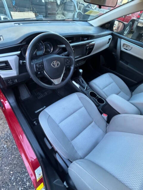 2016 Toyota Corolla for sale at STATION 7 MOTORS in New Bedford, MA