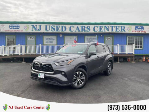 2022 Toyota Highlander for sale at New Jersey Used Cars Center in Irvington NJ