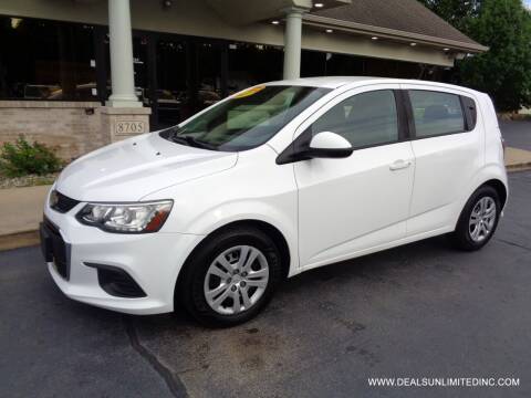 2017 Chevrolet Sonic for sale at DEALS UNLIMITED INC in Portage MI