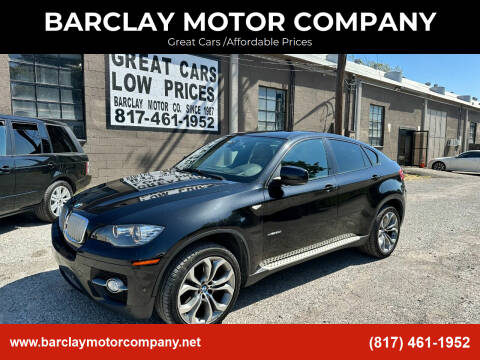 2012 BMW X6 for sale at BARCLAY MOTOR COMPANY in Arlington TX
