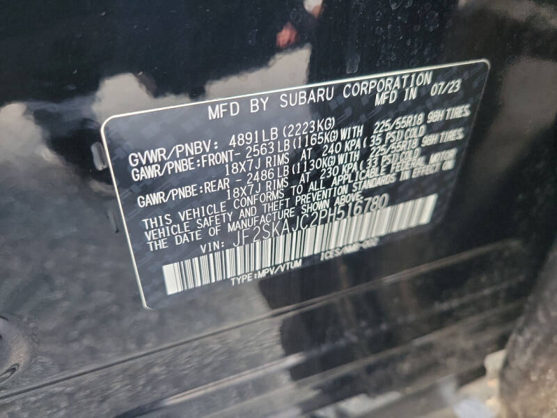 2023 Subaru Forester Sport