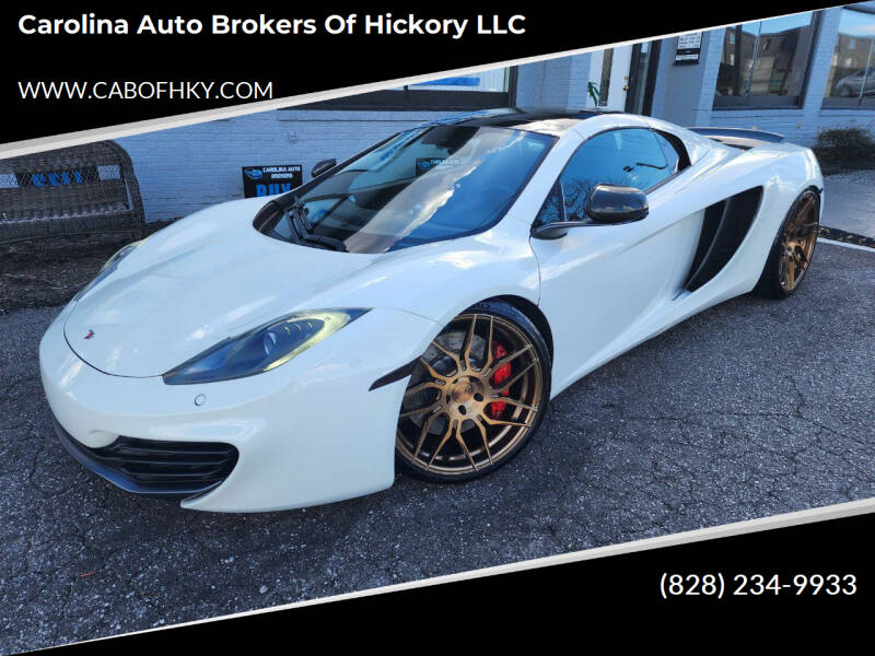 2014 McLaren MP4-12C Spider for sale at Carolina Auto Brokers of Hickory LLC in Newton NC