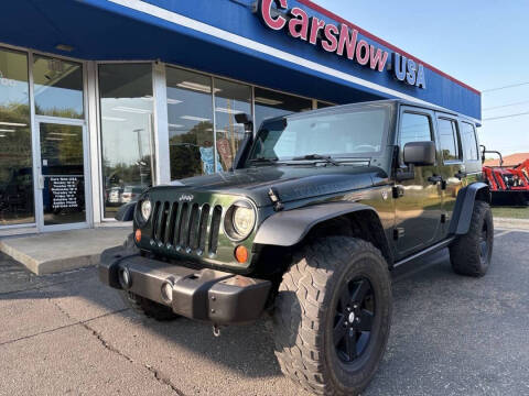 2010 Jeep Wrangler Unlimited for sale at CarsNowUsa LLc in Monroe MI