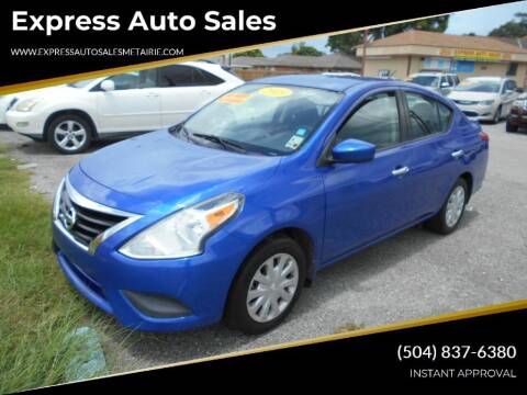 2015 Nissan Versa for sale at Express Auto Sales in Metairie LA