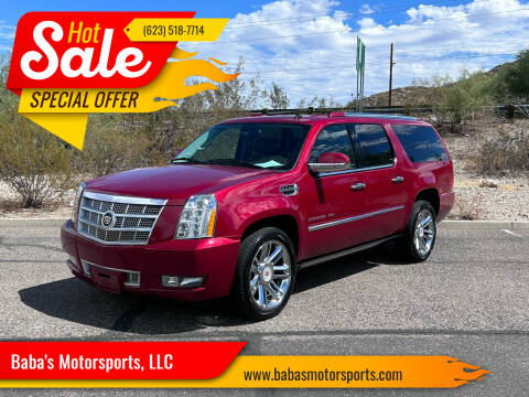 2013 Cadillac Escalade ESV for sale at Baba's Motorsports, LLC in Phoenix AZ