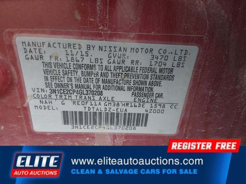 2016 Nissan Versa Note