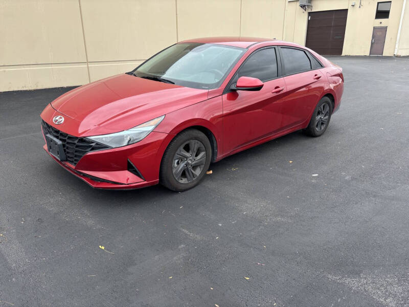 2022 Hyundai Elantra Hybrid Blue