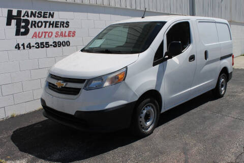 2015 Chevrolet City Express for sale at HANSEN BROTHERS AUTO SALES in Milwaukee WI