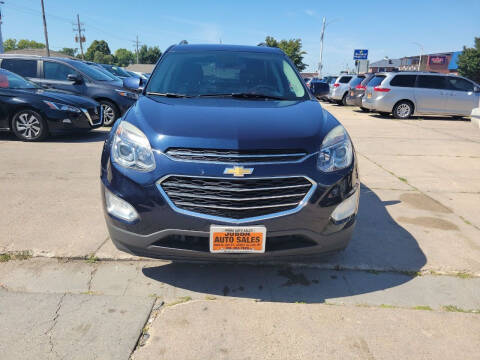 2017 Chevrolet Equinox for sale at jubba auto sales in Grand Island NE