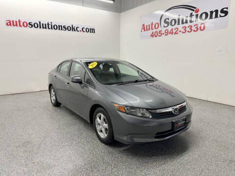 2012 Honda Civic for sale at Auto Solutions in Warr Acres OK