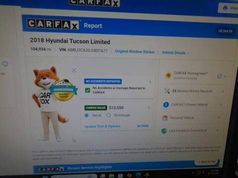 2018 Hyundai Tucson