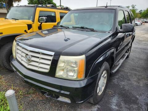 2002 Cadillac Escalade for sale at Tony's Auto Sales in Jacksonville FL