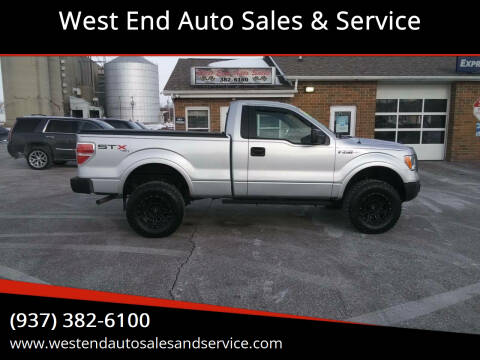 2013 Ford F-150 for sale at West End Auto Sales & Service in Wilmington OH