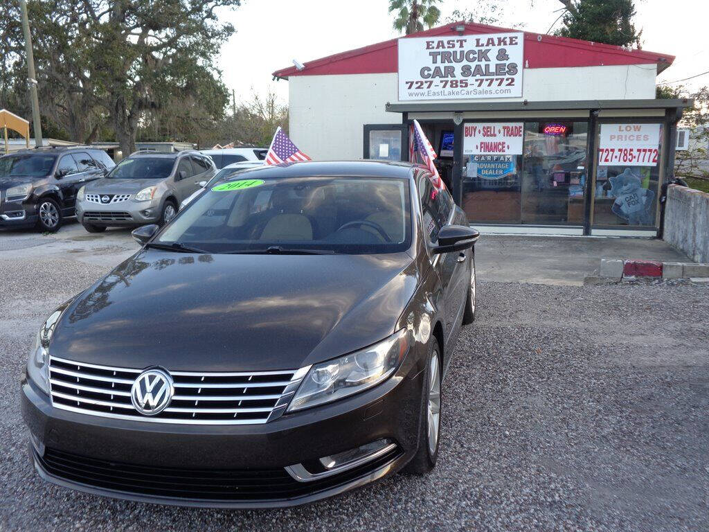 2014 Volkswagen CC for sale at EAST LAKE TRUCK & CAR SALES in Holiday, FL