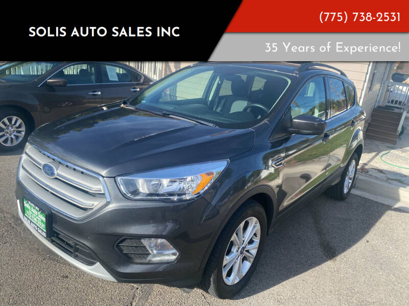 2018 Ford Escape for sale at SOLIS AUTO SALES INC in Elko NV