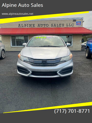 2015 Honda Civic for sale at Alpine Auto Sales in Carlisle PA