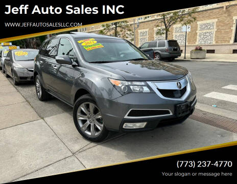 2012 Acura MDX for sale at Jeff Auto Sales INC in Chicago IL