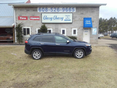 2016 Jeep Cherokee for sale at Classy Chassy in Holmen WI