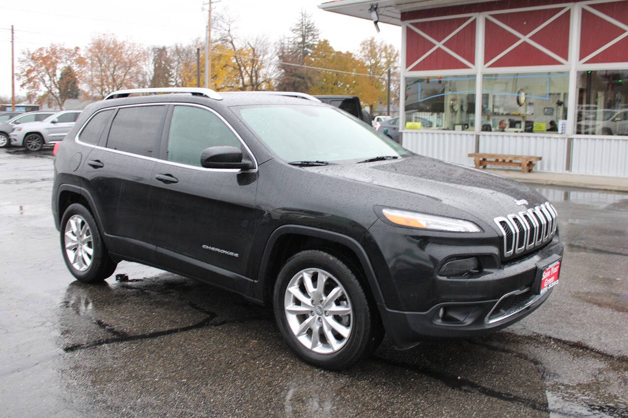 2015 Jeep Cherokee for sale at Jennifer's Auto Sales & Service in Spokane Valley, WA