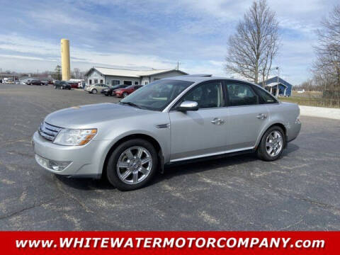 2009 Ford Taurus for sale at WHITEWATER MOTOR CO in Milan IN