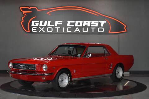 1966 Ford Mustang for sale at Gulf Coast Exotic Auto in Gulfport MS